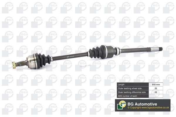 Піввісь BGA DS6724RA - zapix