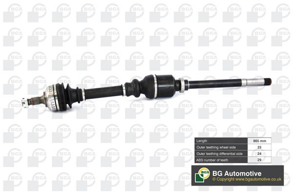 Полуось BGA DS1409RA