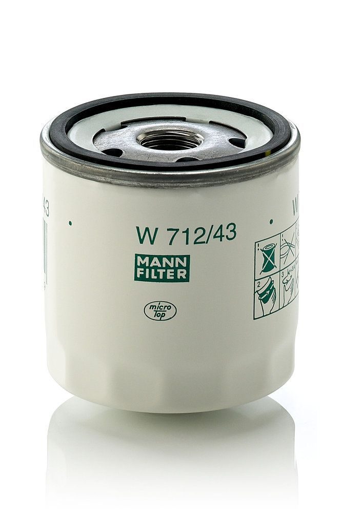 Оливний фільтр MANN-FILTER W71243 - zapix