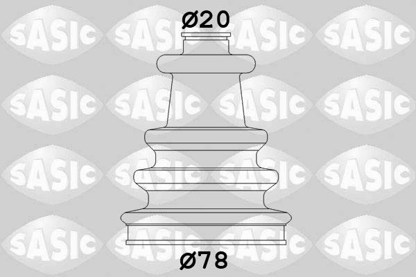 Пильник ШРКШ SASIC 2933743 - zapix