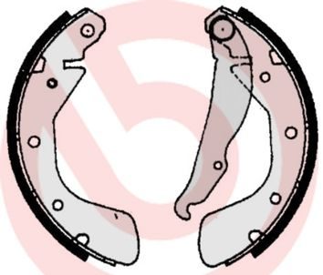 Гальмівні колодки ручника (барабанні) BREMBO S59513 - zapix