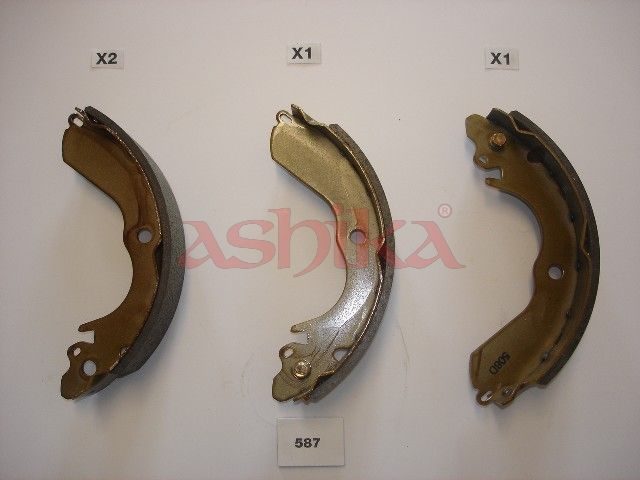 Гальмівні колодки ручника (барабанні) ASHIKA 5505587 - zapix