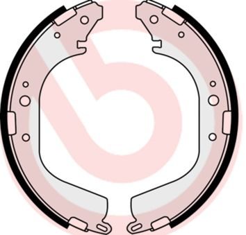 Гальмівні колодки ручника (барабанні) BREMBO S56532 - zapix