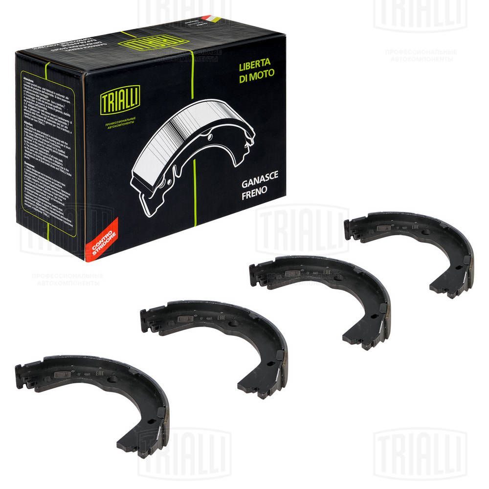 Гальмівні колодки ручника (барабанні) TRIALLI GF4661 - zapix