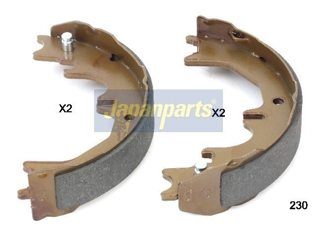 Гальмівні колодки ручника (барабанні) JAPANPARTS GF230AF - zapix