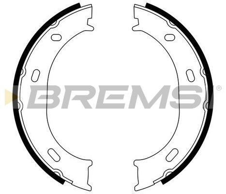 Тормозные колодки ручника (барабанные) BREMSI GF0306