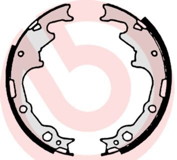 Гальмівні колодки ручника (барабанні) BREMBO S10502 - zapix