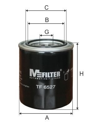 Оливний фільтр MFILTER TF6527 - zapix