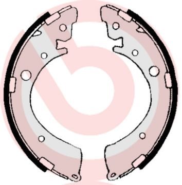 Гальмівні колодки ручника (барабанні) BREMBO S28506 - zapix