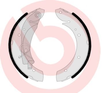 Гальмівні колодки ручника (барабанні) BREMBO S61524 - zapix