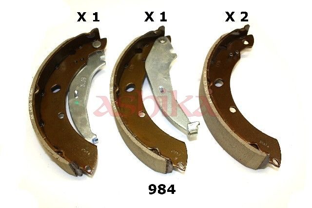 Гальмівні колодки ручника (барабанні) ASHIKA 5509984 - zapix