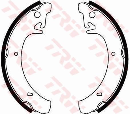 Тормозные колодки ручника (барабанные) TRW GS8210