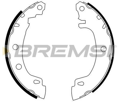Гальмівні колодки ручника (барабанні) BREMSI GF0405 - zapix