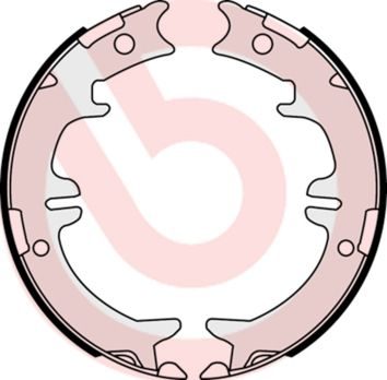 Гальмівні колодки ручника (барабанні) BREMBO S83542 - zapix