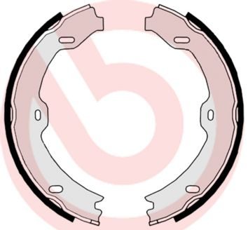 Гальмівні колодки ручника (барабанні) BREMBO S50519 - zapix