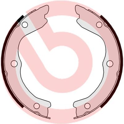Гальмівні колодки ручника (барабанні) BREMBO S56543 - zapix