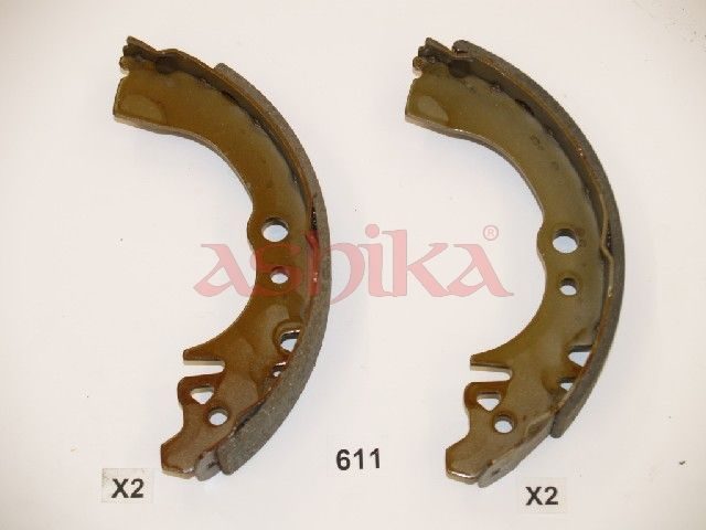 Гальмівні колодки ручника (барабанні) ASHIKA 5506611 - zapix