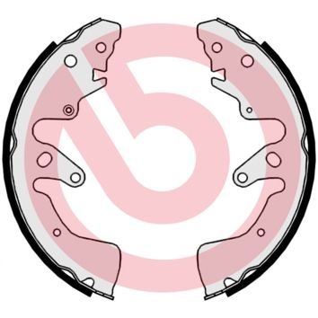 Гальмівні колодки ручника (барабанні) BREMBO S79524 - zapix