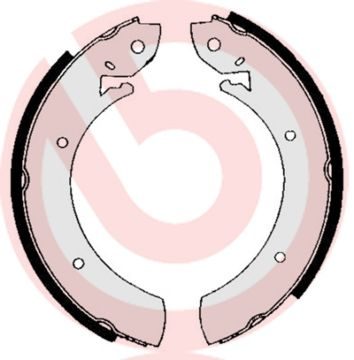 Гальмівні колодки ручника (барабанні) BREMBO S68513 - zapix