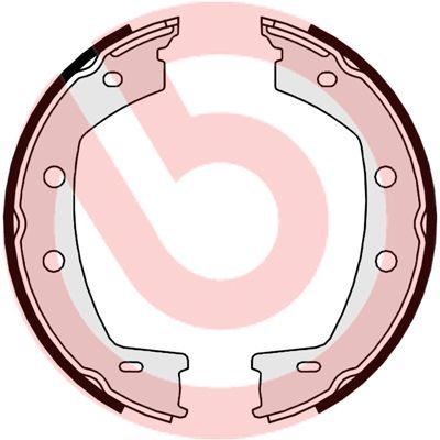 Гальмівні колодки ручника (барабанні) BREMBO S44508 - zapix