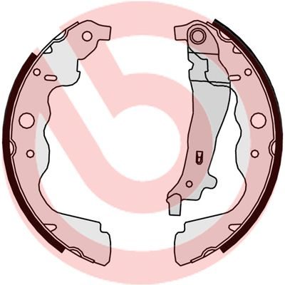 Гальмівні колодки ручника (барабанні) BREMBO S68546 - zapix