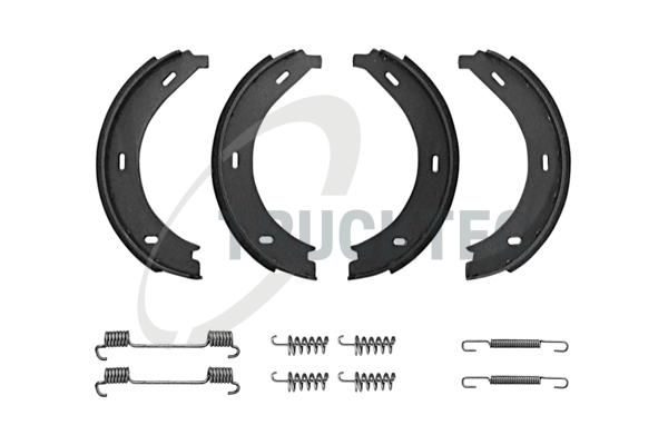 Гальмівні колодки ручника (барабанні) TRUCKTEC AUTOMOTIVE 0235046 - zapix