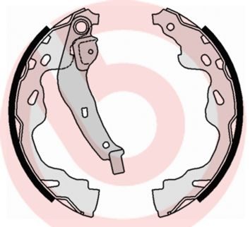 Гальмівні колодки ручника (барабанні) BREMBO S83509 - zapix