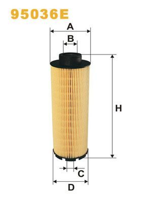 Топливный фильтр WIX FILTERS 95036E