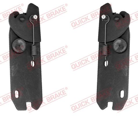 Монтажний комплект барабанних гальмівних колодок QUICK BRAKE 10253061 - zapix