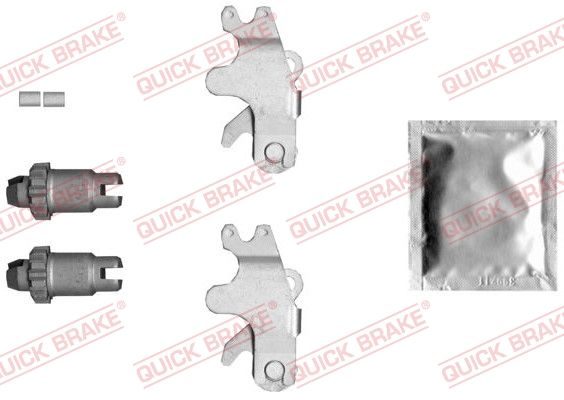 Монтажний комплект барабанних гальмівних колодок QUICK BRAKE 12053003 - zapix