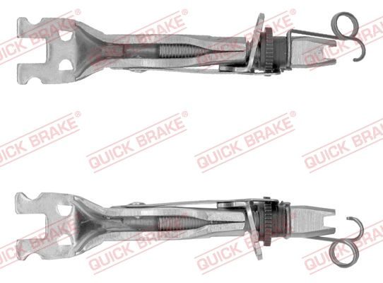 Монтажний комплект барабанних гальмівних колодок QUICK BRAKE 10153001 - zapix