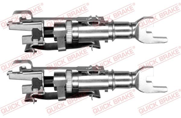 Монтажний комплект барабанних гальмівних колодок QUICK BRAKE 10453005 - zapix