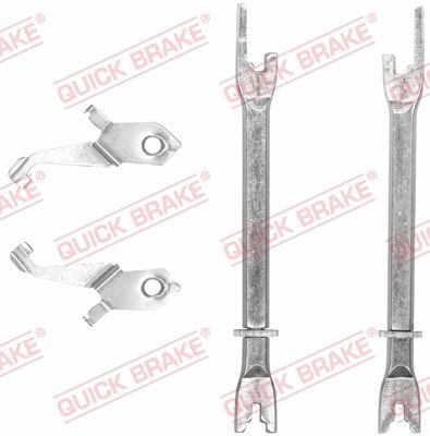 Монтажний комплект барабанних гальмівних колодок QUICK BRAKE 11153002 - zapix