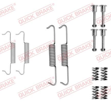Монтажний комплект барабанних гальмівних колодок QUICK BRAKE 1050877 - zapix
