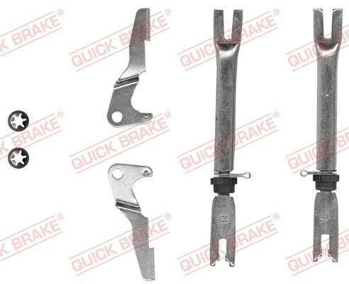 Монтажний комплект барабанних гальмівних колодок QUICK BRAKE 10253008 - zapix