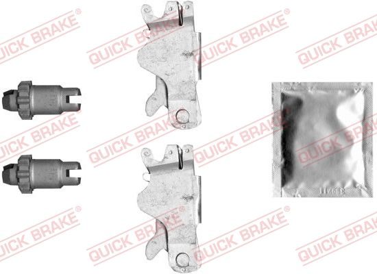 Монтажний комплект барабанних гальмівних колодок QUICK BRAKE 12053005 - zapix