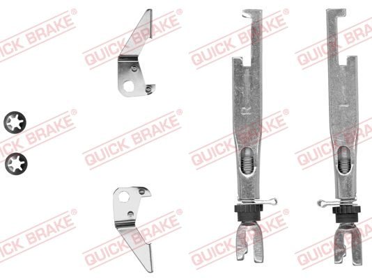Монтажний комплект барабанних гальмівних колодок QUICK BRAKE 10253003 - zapix