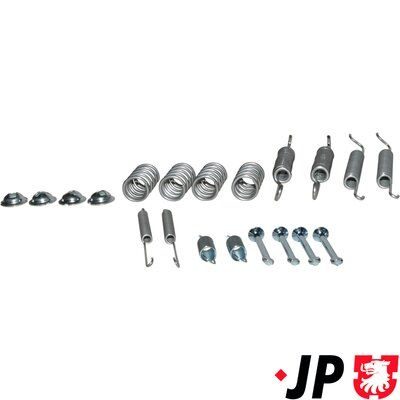 Монтажний комплект барабанних гальмівних колодок JP GROUP 1164001410 - zapix
