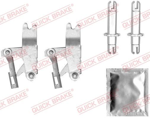 Монтажний комплект барабанних гальмівних колодок QUICK BRAKE 12053009 - zapix