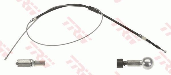 Трос ручного гальма TRW GCH284 - zapix