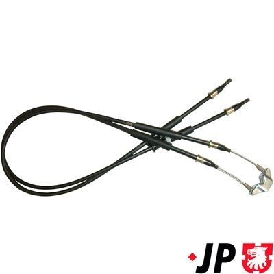 Трос ручного гальма JP GROUP 1270302800 - zapix