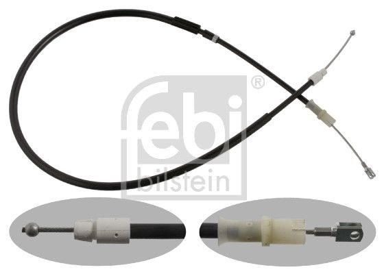 Трос ручного гальма FEBI BILSTEIN 37272 - zapix