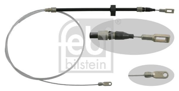 Трос ручного гальма FEBI BILSTEIN 27974 - zapix