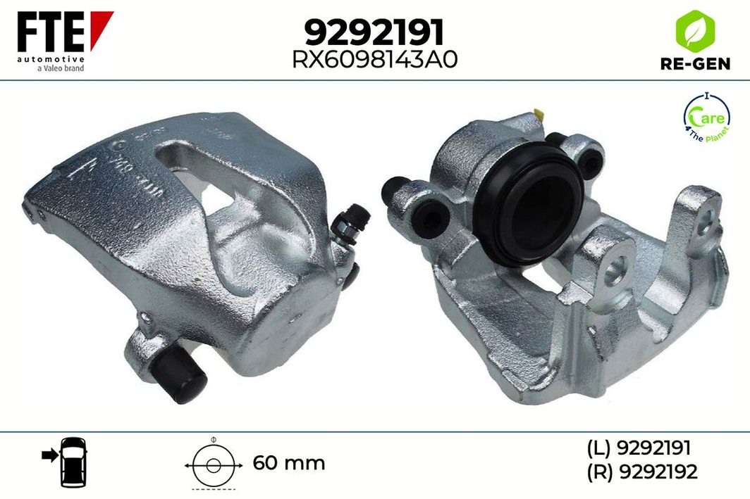 Гальмівний супорт FTE 9292191 - zapix