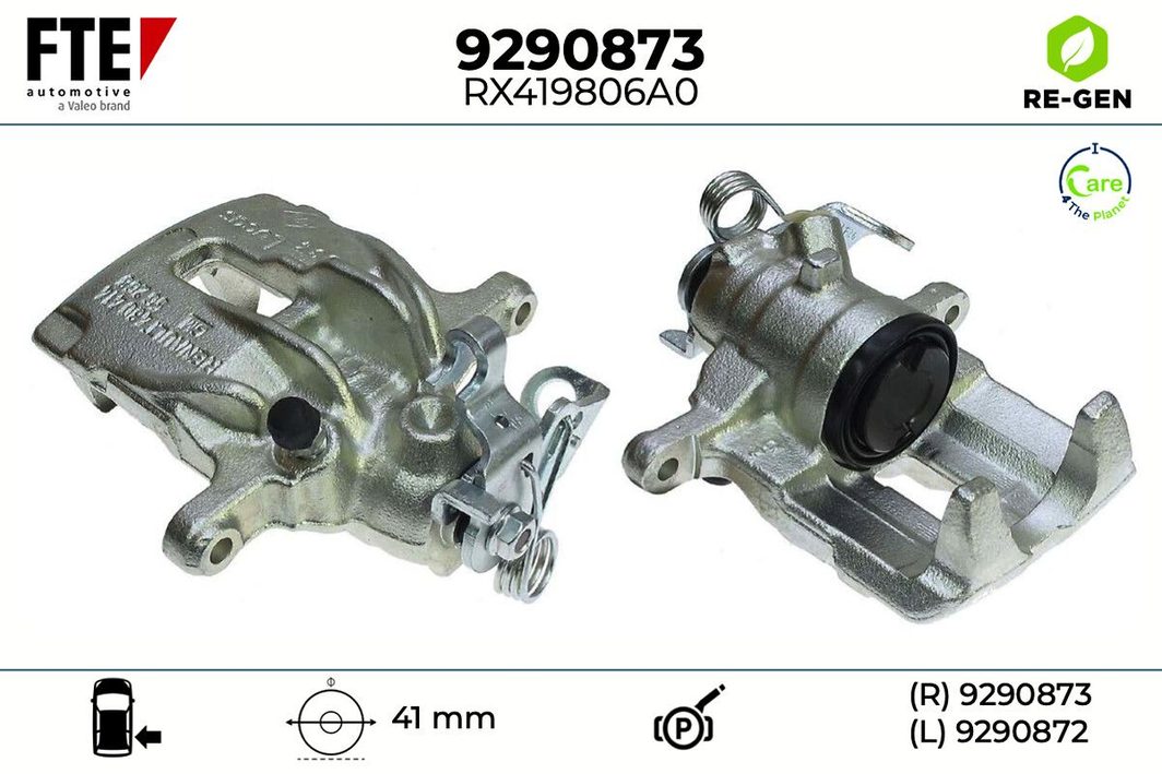 Гальмівний супорт FTE 9290873 - zapix