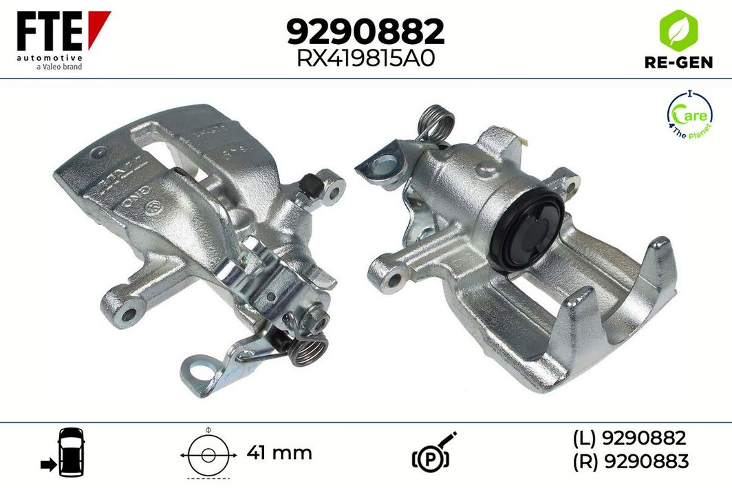 Гальмівний супорт FTE 9290882 - zapix