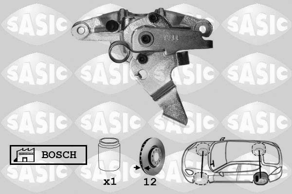 Гальмівний супорт SASIC 6504008 - zapix