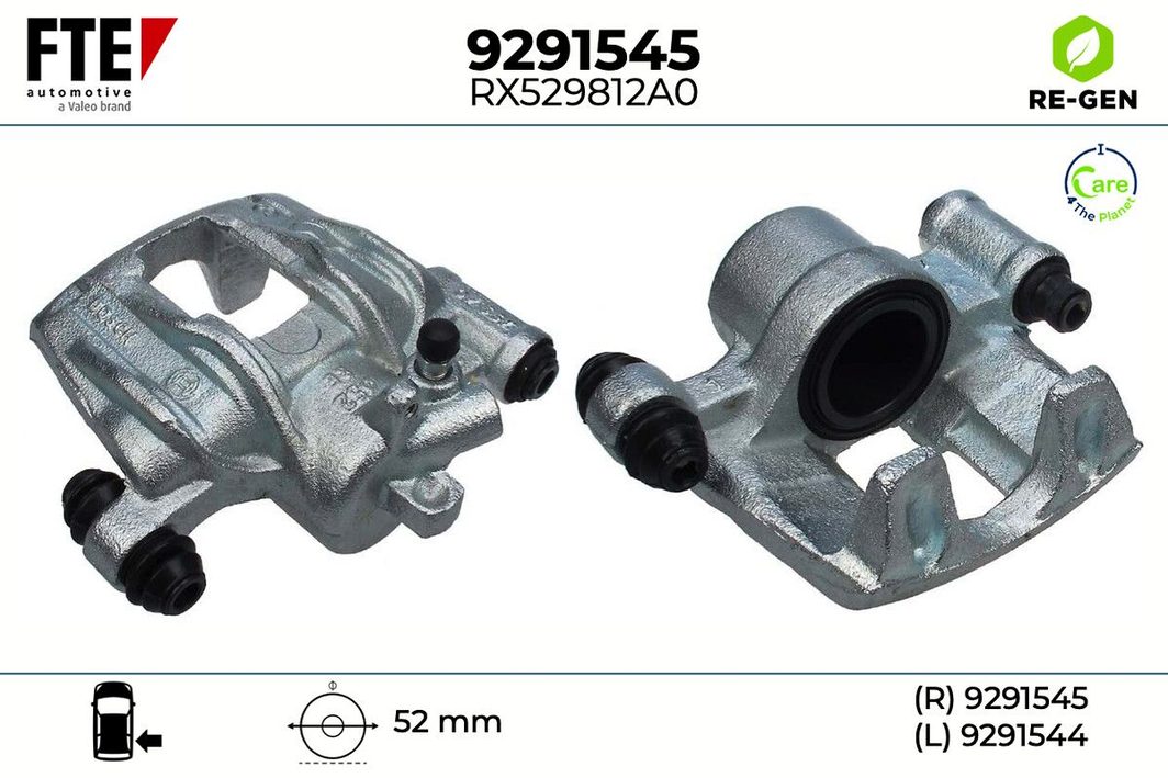 Гальмівний супорт FTE 9291545 - zapix