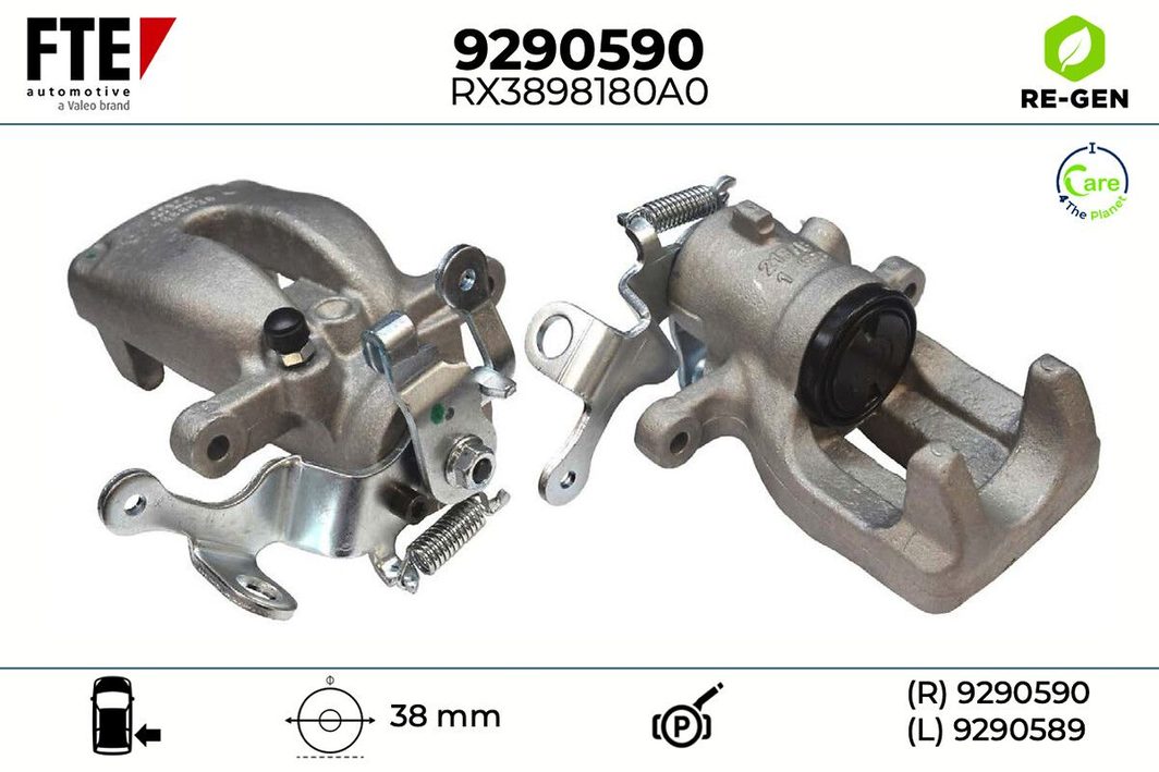 Гальмівний супорт FTE 9290590 - zapix