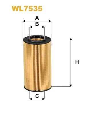 Оливний фільтр WIX FILTERS WL7535 - zapix